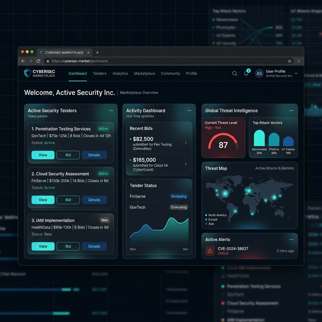 CyberShield Exchange screenshot
