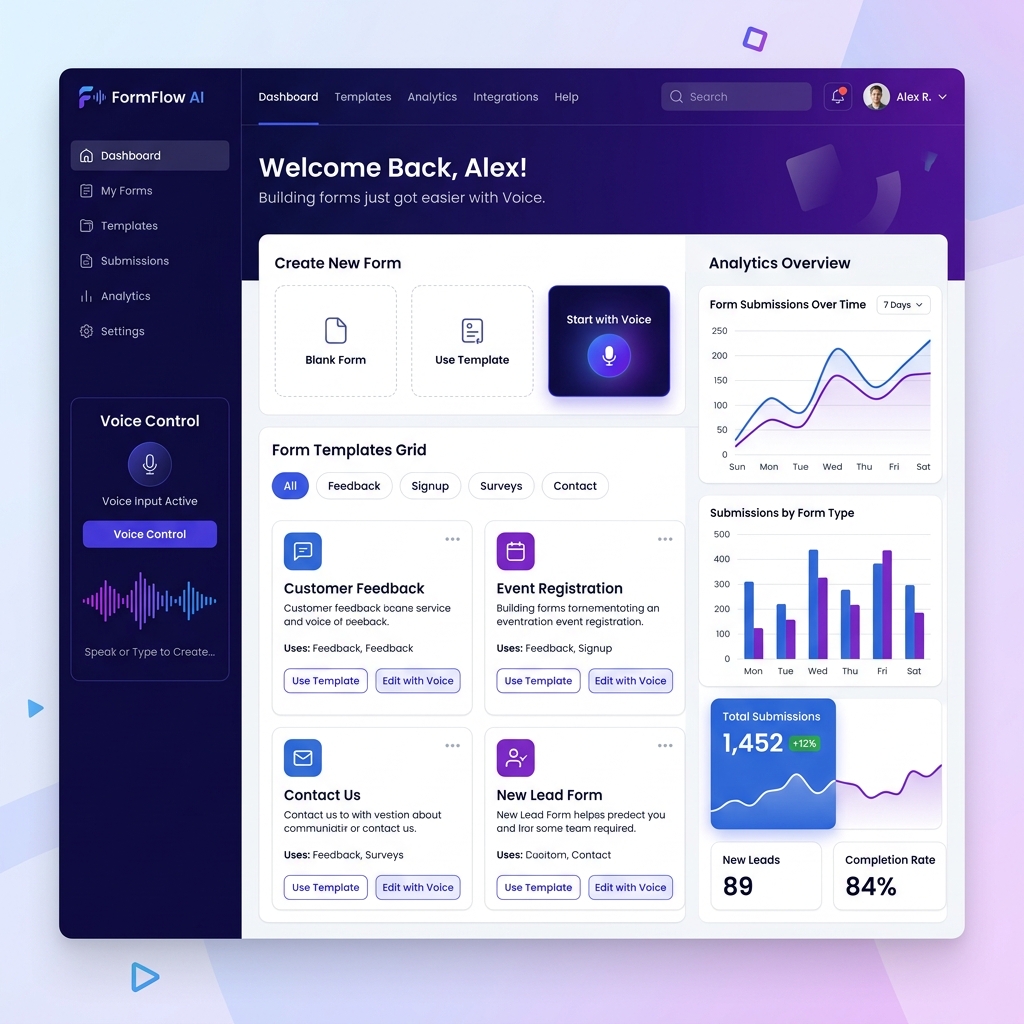 VoxForm screenshot